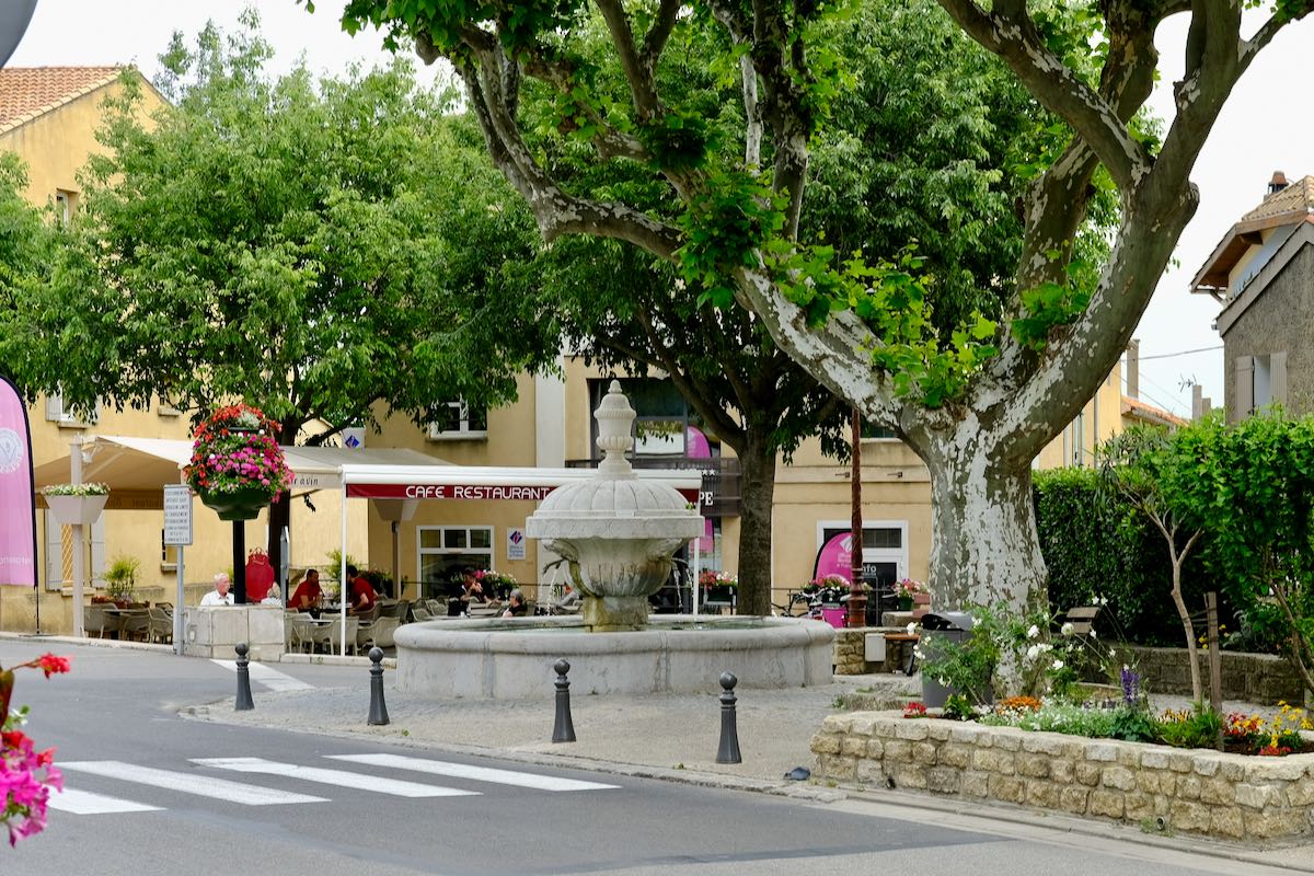 Chateauneuf-du-Pape Marktplatz